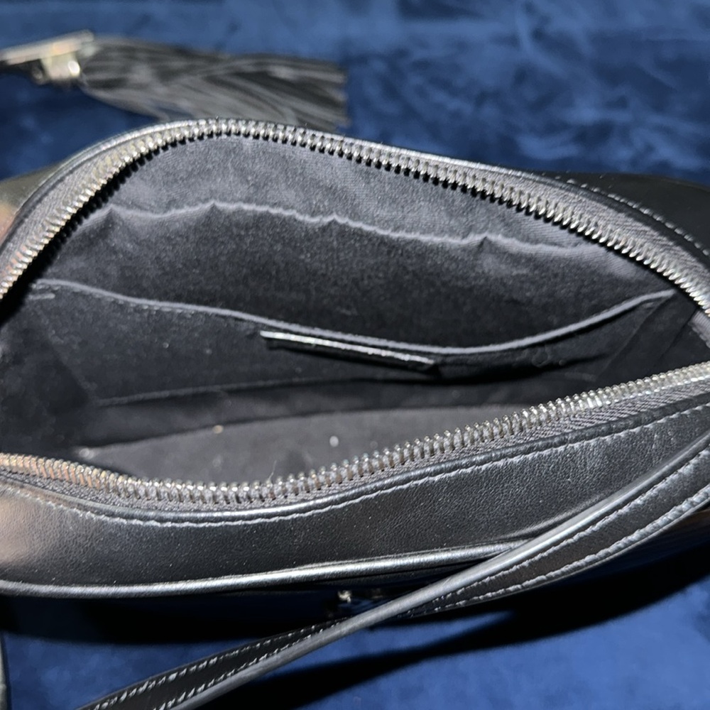 Authentic Lou Medium YSL Zip Leather Shoulder Bag - Picture 7 of 9